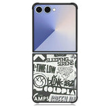Rock Bands Tumblr Collage Samsung Galaxy Z Flip 7 Case BC2047