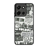 Rock Bands Tumblr Collage Motorola Moto G 5G 2025 Case BC2047