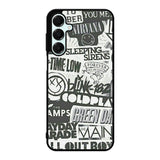 Rock Bands Tumblr Collage Samsung Galaxy A16 Case BC2047