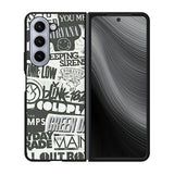 Rock Bands Tumblr Collage Case Samsung Galaxy z Fold 5 5G BC2047