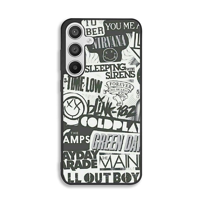 Rock Bands Tumblr Collage Samsung Galaxy A26 5G Case BC2047