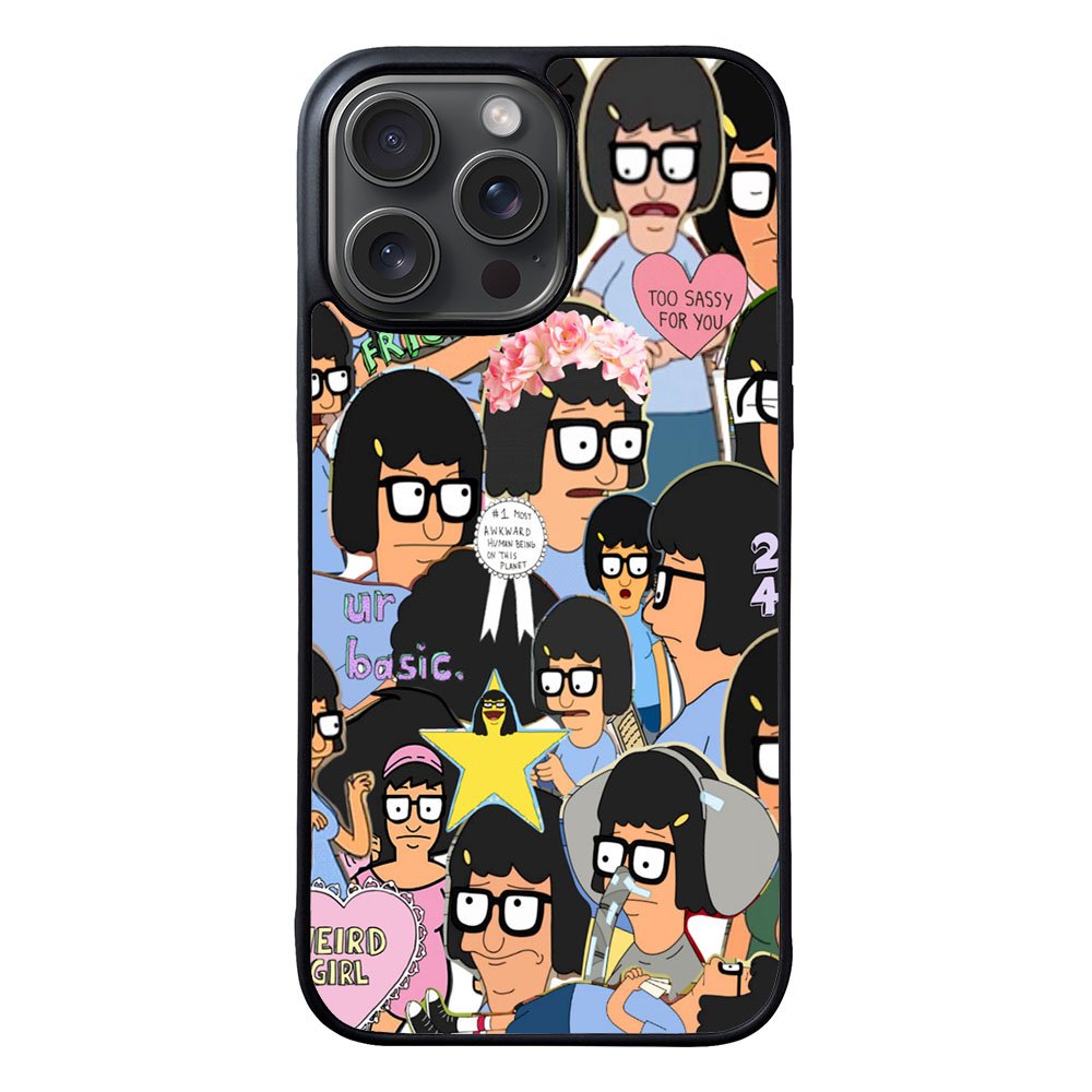 Tina Belcher Collage Bob's Burgers Case iPhone 15 Pro BC2013