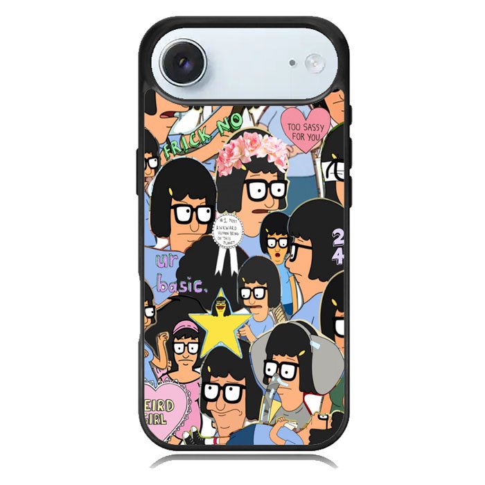 Tina Belcher Collage Bob's Burgers iPhone 17 Air Case BC2013