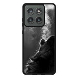 Wolf Howling Smoke Case Motorola Moto Edge 2025 BC1981