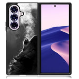 Wolf Howling Smoke Samsung Galaxy Z Fold 7 5G Case BC1981