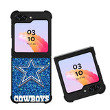 Dallas Cowboys Sparkling Glitter Case Samsung Galaxy Z Flip 5 5G BC2191