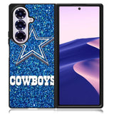 Dallas Cowboys Sparkling Glitter Samsung Galaxy Z Fold 7 5G Case BC2191