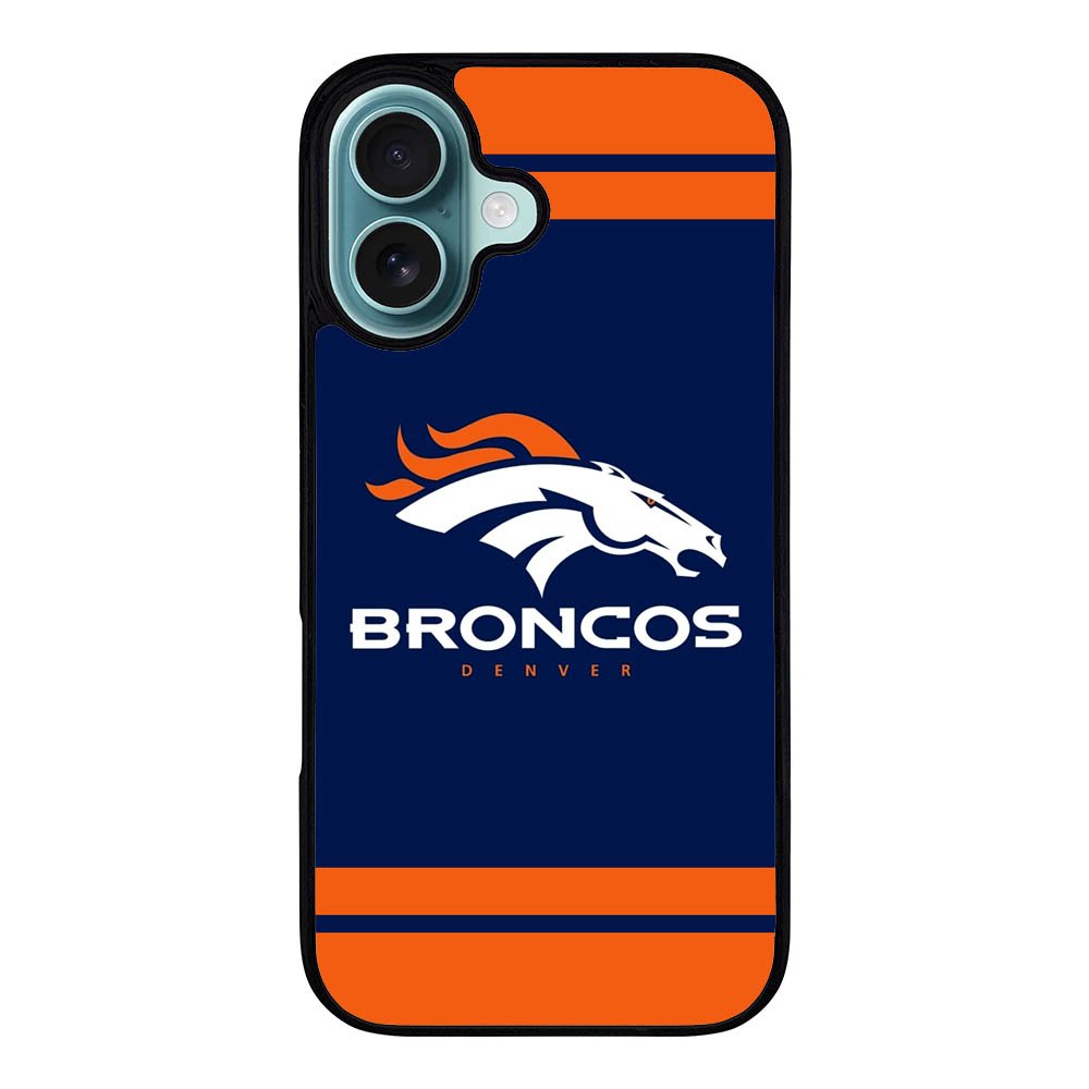 Denver Broncos Logo Case iPhone 16 Plus BC2195
