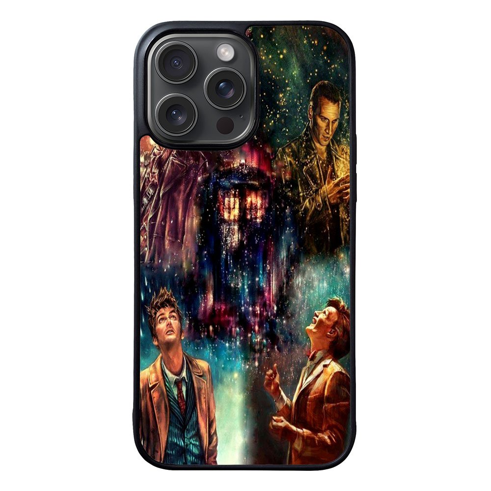 Doctor Who Poster Tardis Police Box Case iPhone 15 Pro BC2200