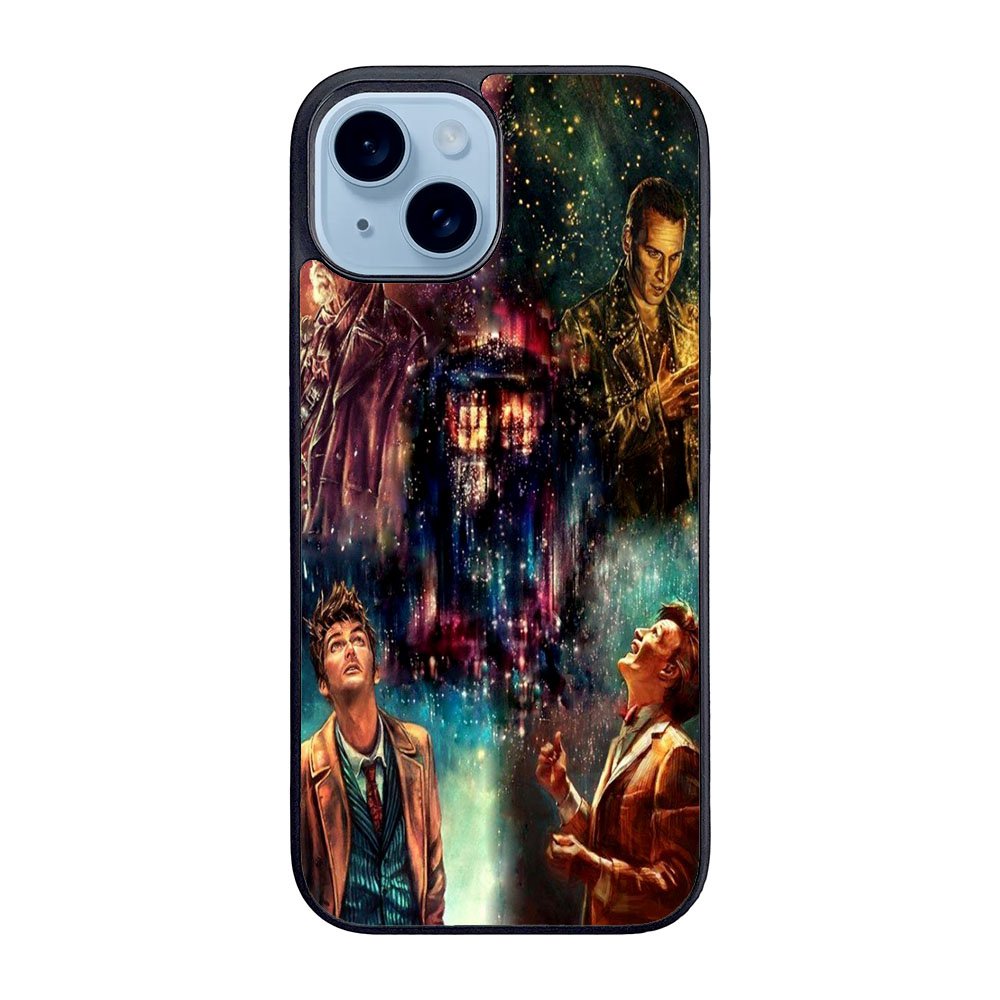 Doctor Who Poster Tardis Police Box Case iPhone 15 Plus BC2200