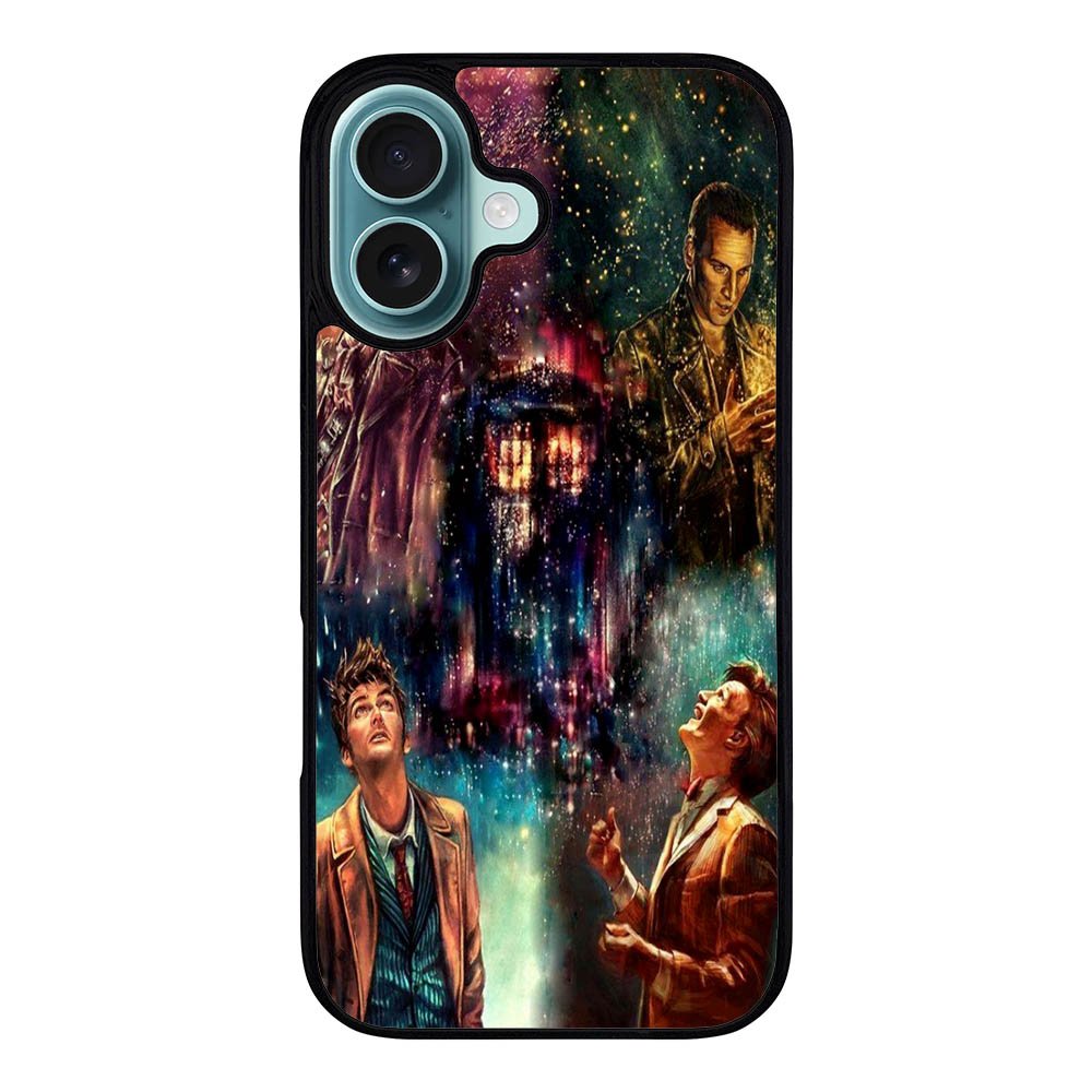 Doctor Who Poster Tardis Police Box Case iPhone 16 Plus BC2200