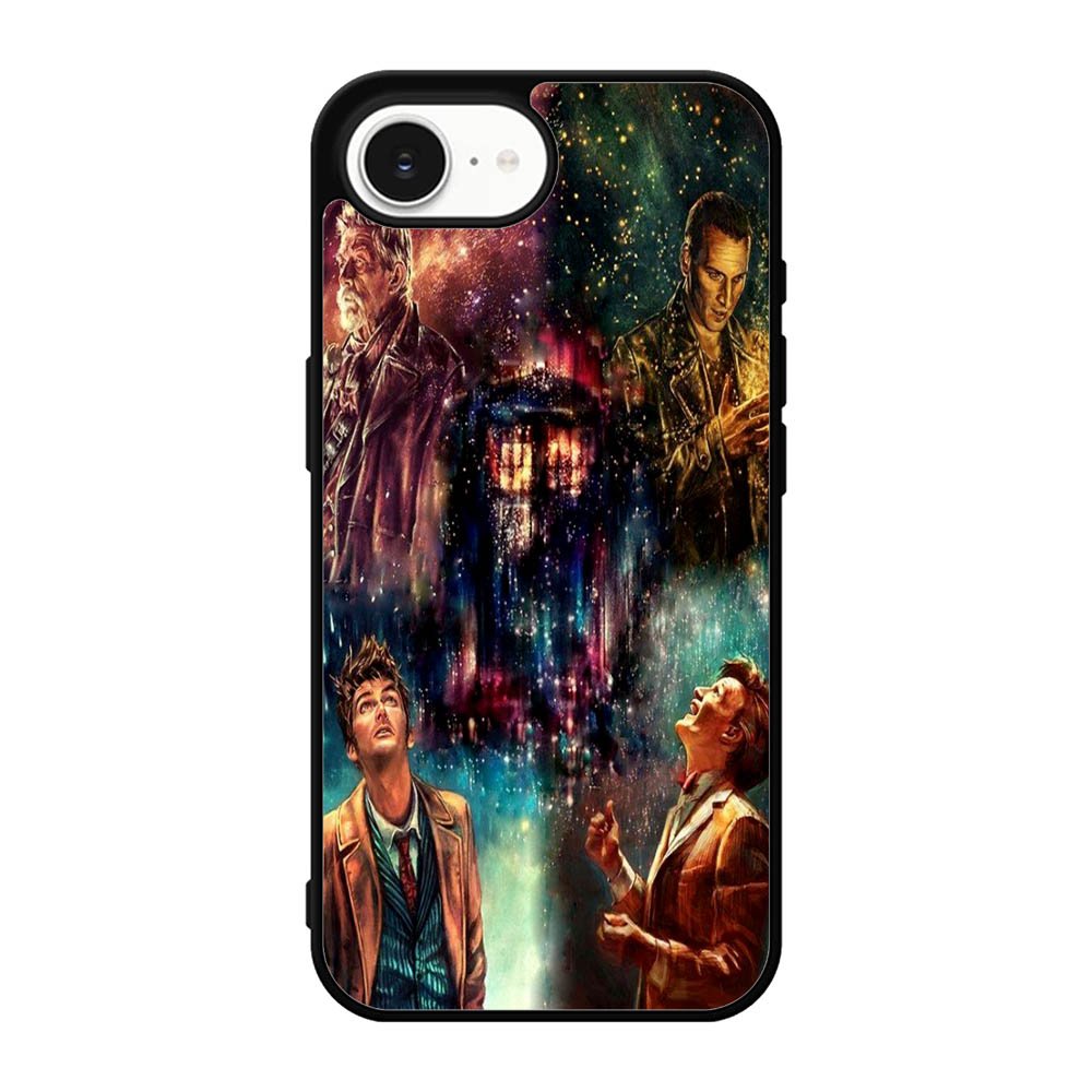 Doctor Who Poster Tardis Police Box iPhone 16e Case BC2200
