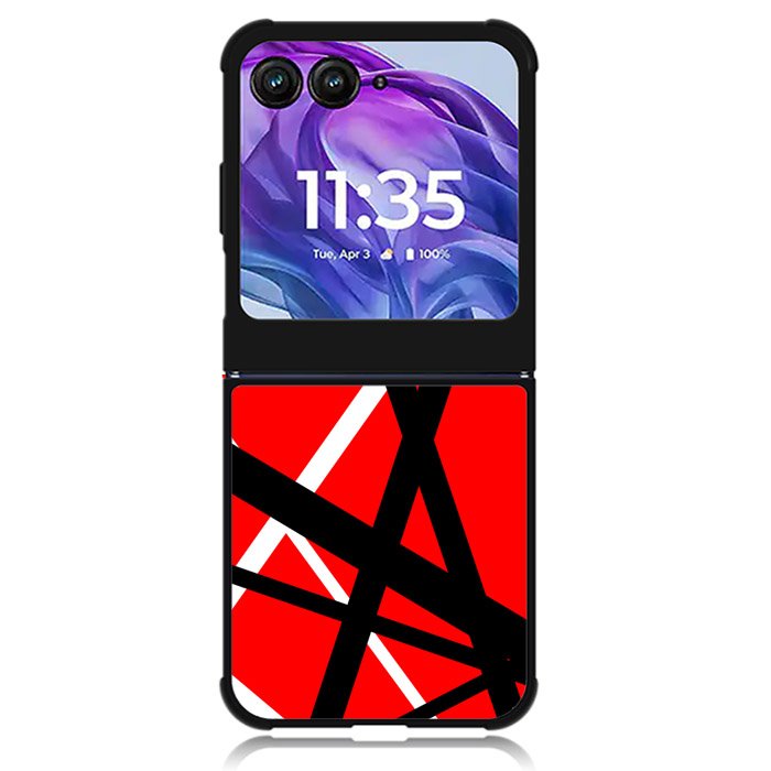 Eddie Van Halen The Frankenstrat Guitar Motorola Moto Razr 2024 , Moto Razr 50 Case