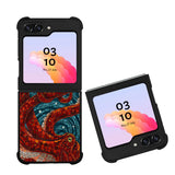 Kraken Octopus Stained Glass Case Samsung Galaxy Z Flip 5 5G BC2155