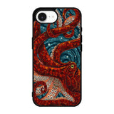 Kraken Octopus Stained Glass iPhone 16e Case BC2155