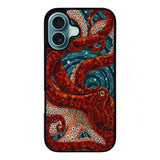 Kraken Octopus Stained Glass Case iPhone 16 Plus BC2155