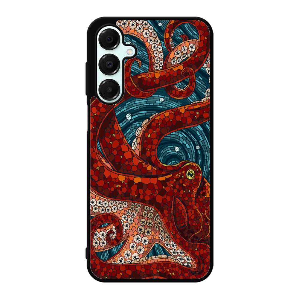Kraken Octopus Stained Glass Samsung Galaxy A16 Case BC2155