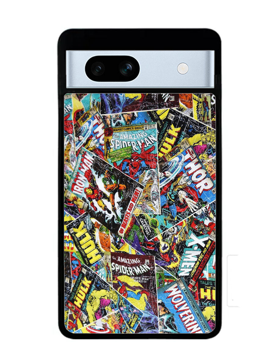 Marvel Comics Cover Google Pixel 7A Case