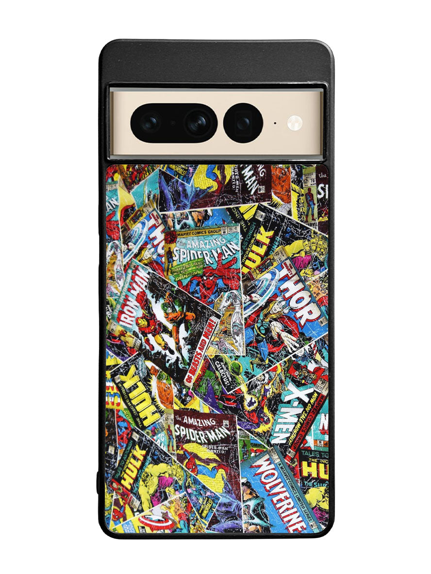 Marvel Comics Cover Google Pixel 7 Pro Case