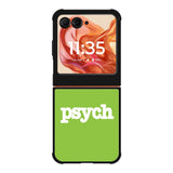 Psych Motorola Moto Razr 2025/2024 , Moto Razr 60/50 Case BC2030