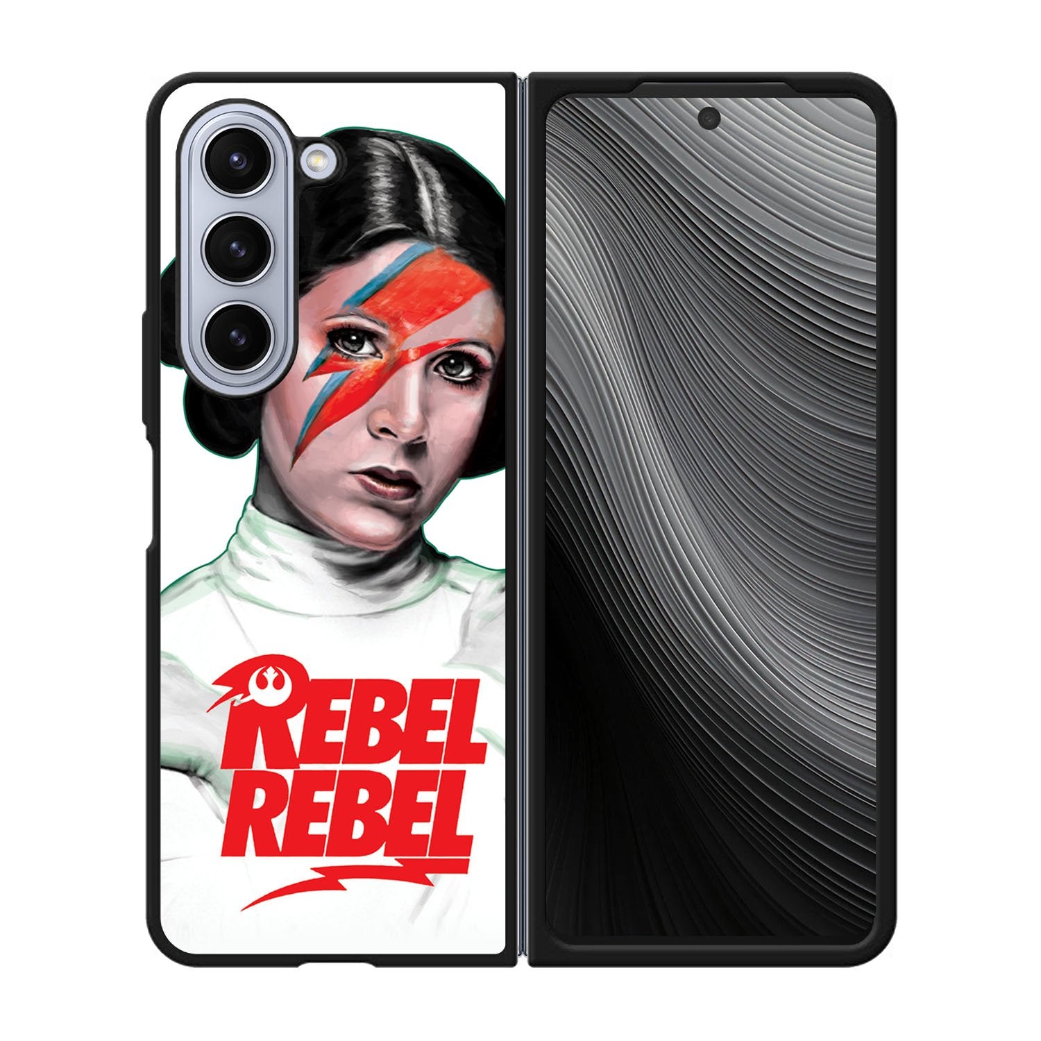 Rebel Rebel Princess Leia Case Samsung Galaxy z Fold 5 5G BC2041