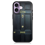 Sherlock Holmes Door 221b Baker Street iPhone 17 Case BC2053