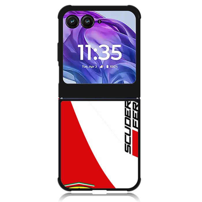 Scuderia Ferrari Formula 1 Motorola Moto Razr 2024 , Moto Razr 50 Case