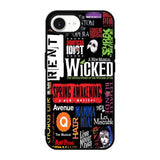 Broadway Musical Collage iPhone 17e Case BC2263