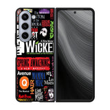 Broadway Musical Collage Case Samsung Galaxy z Fold 5 5G BC2263