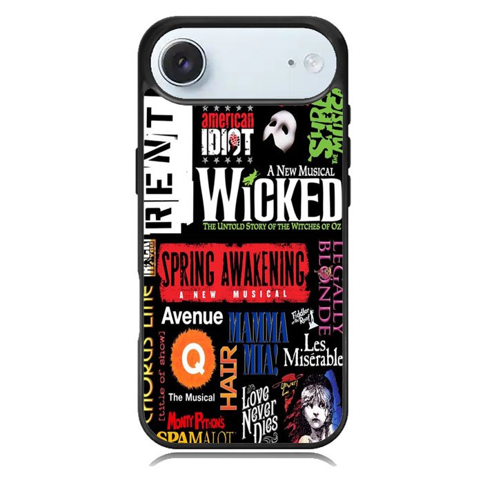 Broadway Musical Collage iPhone 17 Air Case BC2263