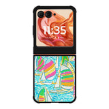 Lilly Pulitzer Sailboat Motorola Moto Razr 2025/2024 , Moto Razr 60/50 Case BC2169