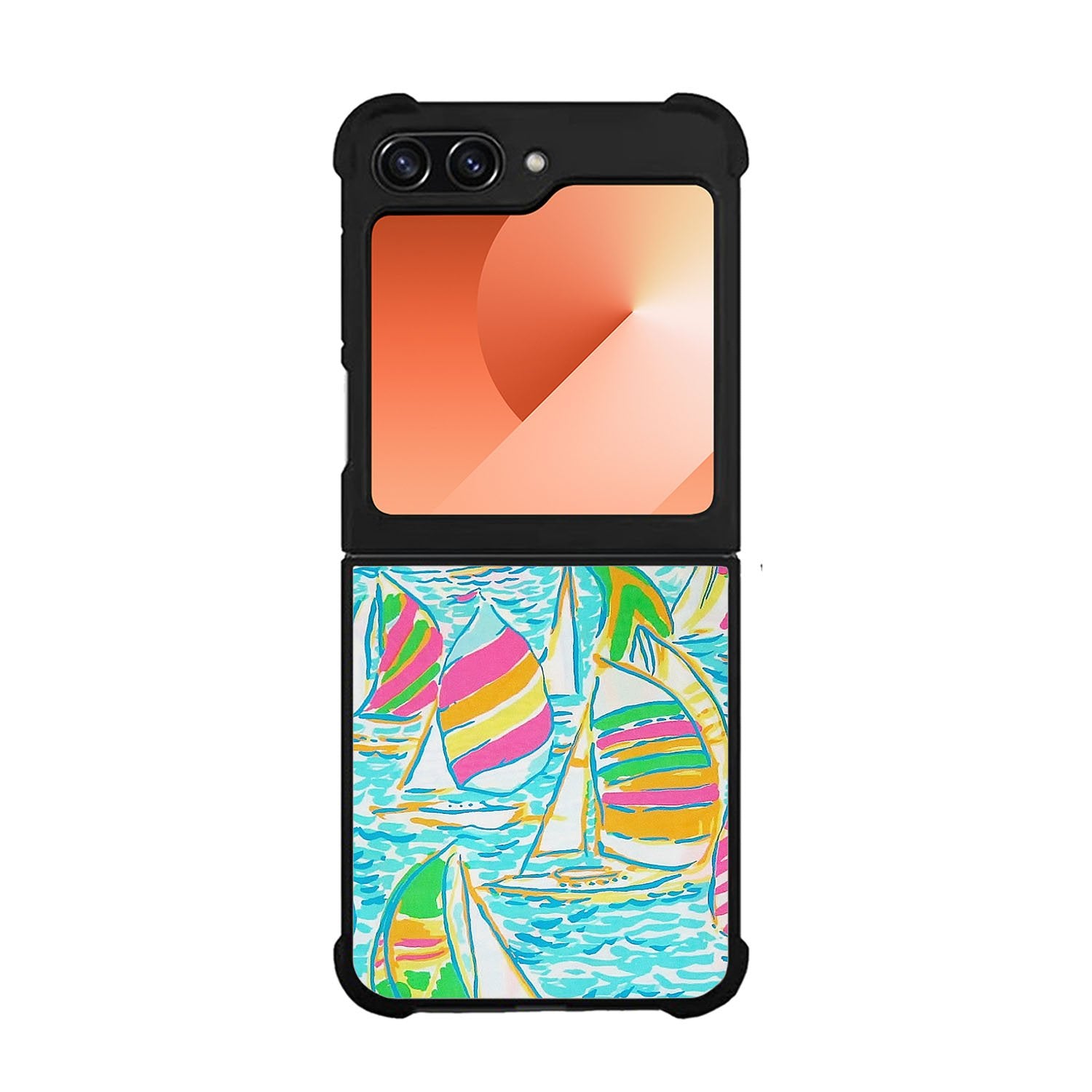 Lilly Pulitzer Sailboat Case Samsung Galaxy Z Flip 6 5G BC2169