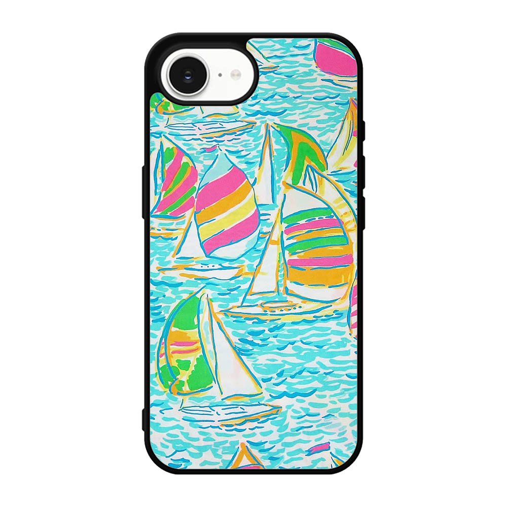 Lilly Pulitzer Sailboat iPhone 17e Case BC2169