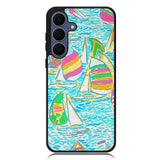 Lilly Pulitzer Sailboat Samsung Galaxy S25 FE Case BC2169
