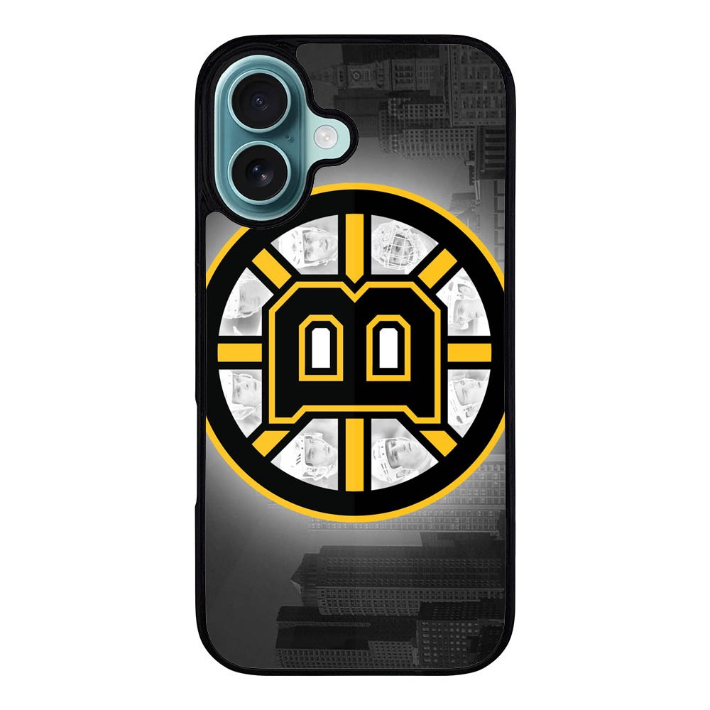 Boston Bruins Logo Case iPhone 16 Plus BC2261