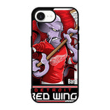 NHL Cartoon Mascout Detroit Red Wings iPhone 16e Case BC2089