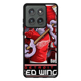 NHL Cartoon Mascout Detroit Red Wings Case Motorola Moto Edge 2025 BC2089
