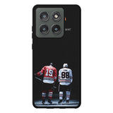 Patrick Kane And Jonathan Toews Players NHL Case Motorola Moto Edge 2025 BC2106