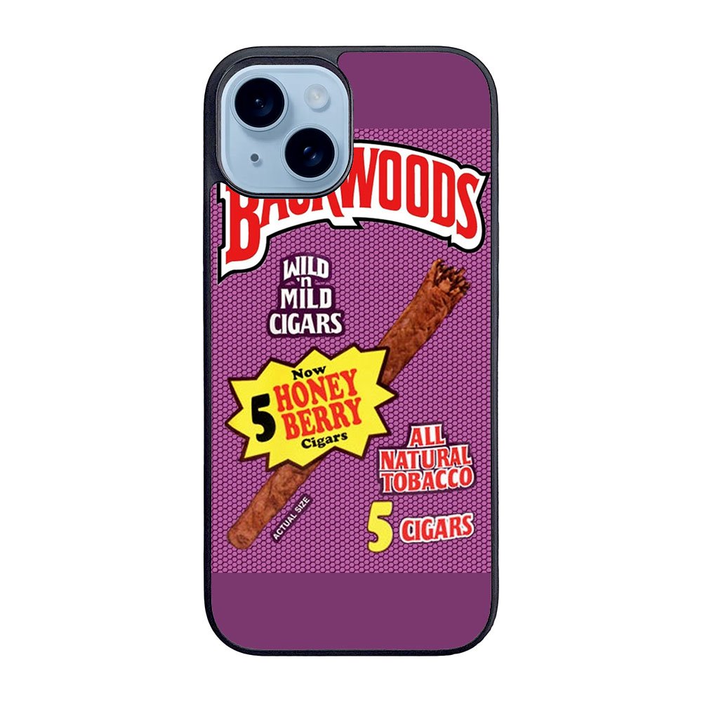 Backwoods Honey Berry Cigars Case iPhone 15 Plus BC2245