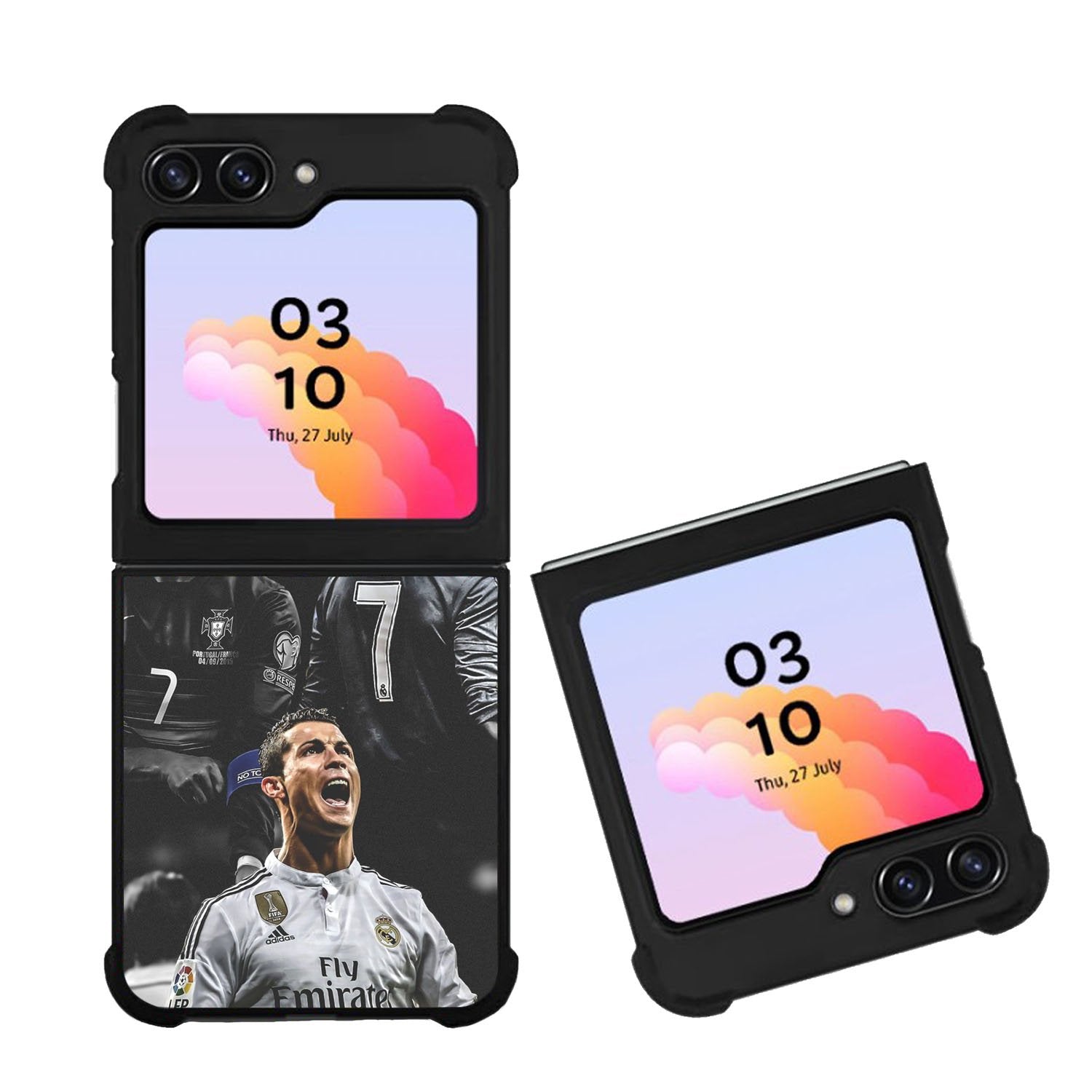 Cristiano Ronaldo Real Madrid Case Samsung Galaxy Z Flip 5 5G BC2189