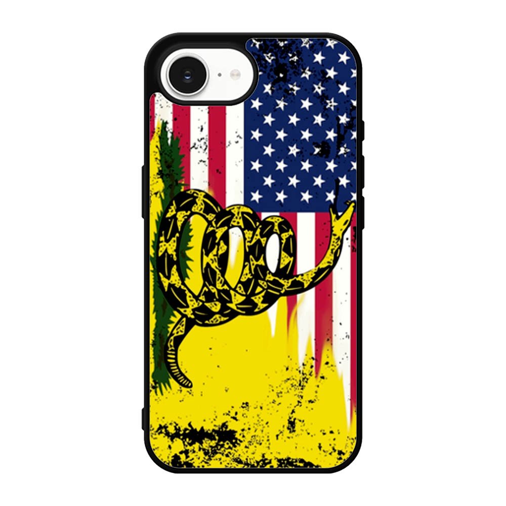 American Gadsden Flag Worn iPhone 17e Case BC2229