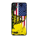 American Gadsden Flag Worn Case Samsung Galaxy A07 BC2229