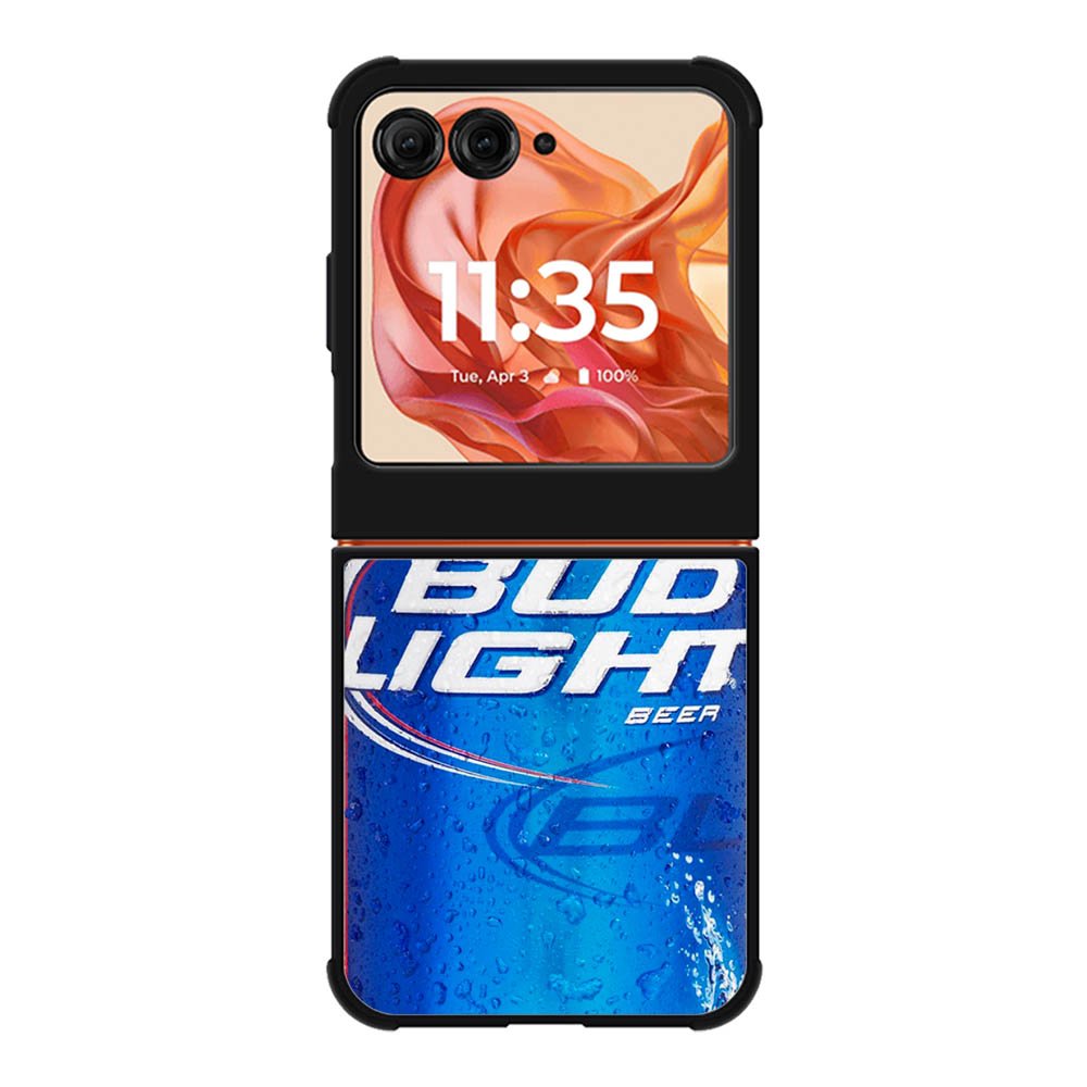 Budweiser Bud Light Beer Motorola Moto Razr 2025/2024 , Moto Razr 60/50 Case BC2270