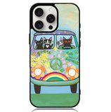 Hippie Cats Road Trip! Case iPhone 16 Pro Max BC2137
