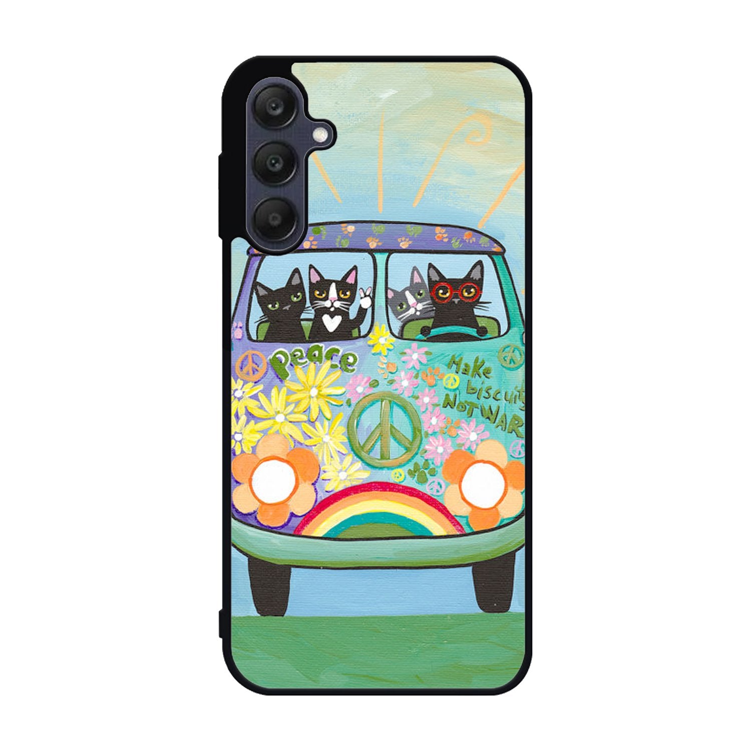 Hippie Cats Road Trip! Samsung Galaxy A25 5G Case BC2137
