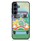 Hippie Cats Road Trip! Samsung Galaxy S25 FE Case BC2137