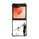 Kyrie Irving Clutch Shot Over Case Samsung Galaxy Z Flip 6 5G BC2159
