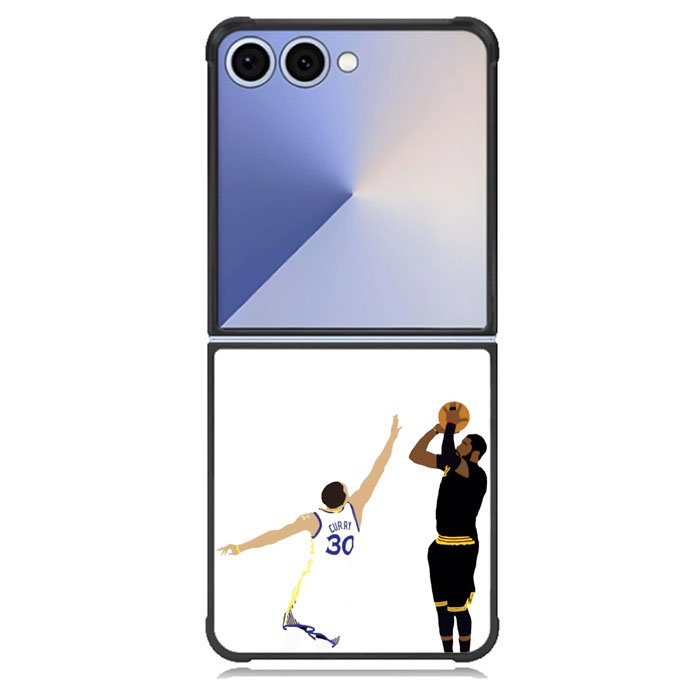Kyrie Irving Clutch Shot Over Samsung Galaxy Z Flip 7 Case BC2159