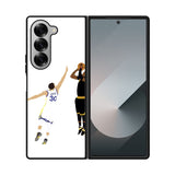 Kyrie Irving Clutch Shot Over Case Samsung Galaxy Z Fold 6 5G BC2159