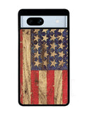 Vintage Patriotic American Flag Google Pixel 7A Case